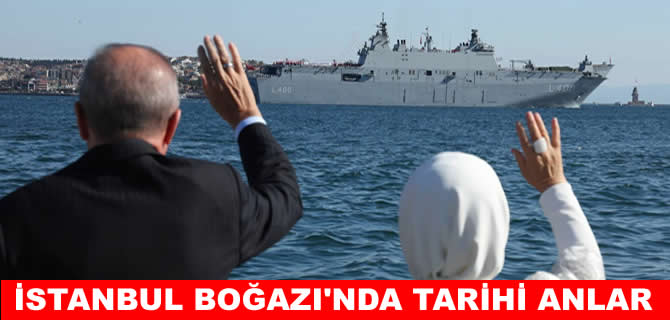 Mavi Vatan’ın muhafızlari İstanbul Boğazı’nda
