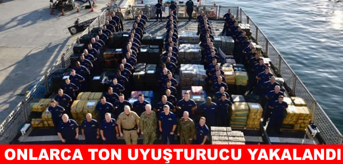 ABD Sahil Güvenlik 34 ton  uyuşturucu yakaladı
