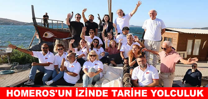 Çivisiz gemi Hippoi ile Homeros’un izinde tarihe yolculuk