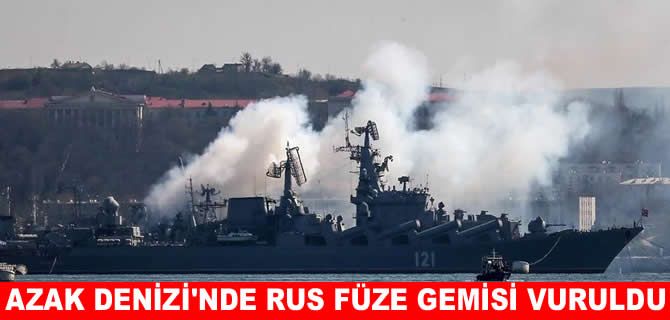 Azak Denizi’nde Rus “Buyan-M” füze gemisi vuruldu