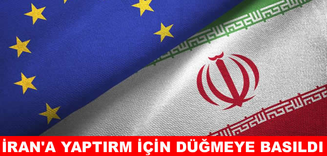 3 Avrupa ülkesi İran'a yaptırım için düğmeye bastı