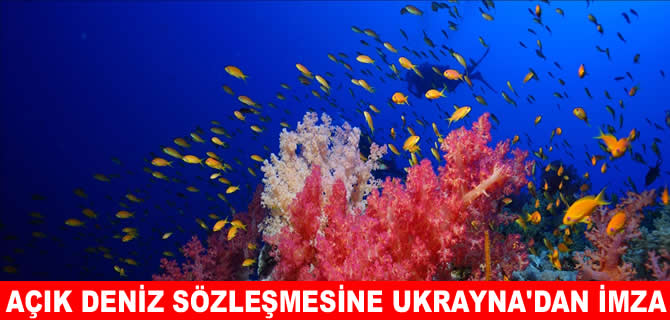 Ukrayna, Açık Denizler Sözleşmesi’ni imzaladı