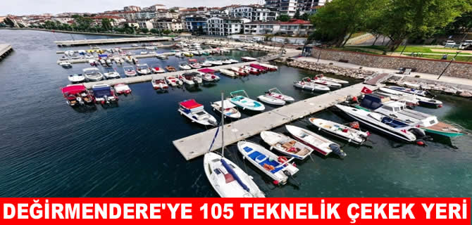 Değirmendere’de yeni kayık çekek yeri hizmete girdi