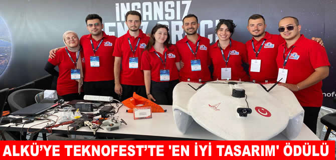 ALKÜ’lü gençler Kılıç & Arslan ile en yi tasarınm ödülünü aldı