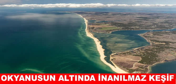 Okyanusun altında tatlı su bulundu!