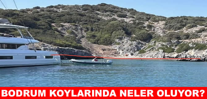 Akvaryum Koyu’nun girişi halatlarla kapatıldı!