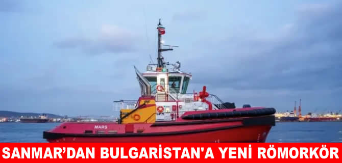 Sanmar’dan Bulgar Port Flot– Burgas’a yeni römorkör
