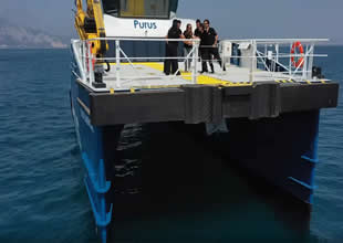 Damen Antalya Purus’un 7 hibrid katamaranını bitirdi