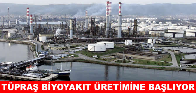 Tüpraş, SUNFUSION projesi ile biyoyakıt üretimine başlıyor