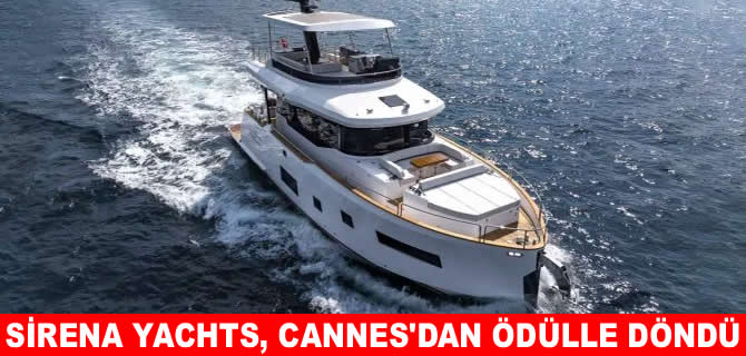 Sirena 60, Cannes’ta “En İyi İç Tasarım” ödülünü kazandı