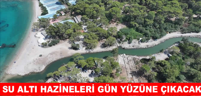 Türkiye’nin ikinci su altı arkeoloji müzesi Kemer’e yapılıyor