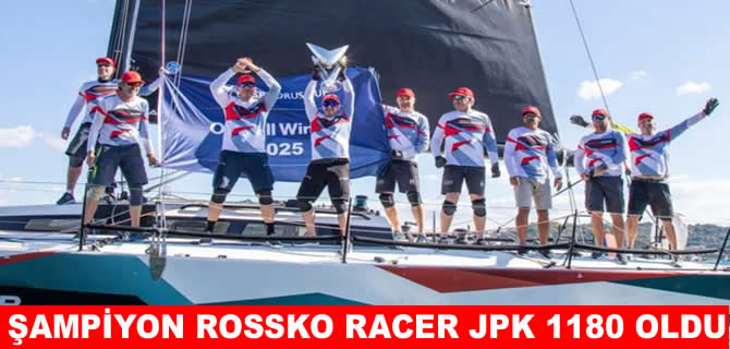 24. Bosphorus Cup’ta şampiyon Rossko Racer JPK 1180 oldu