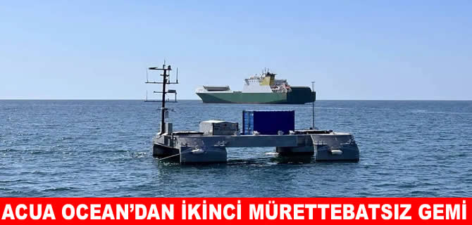 ACUA Ocean, ikinci mürettebatsız gemi için düğmeye bastı