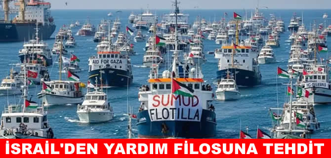 İsrail'den Küresel Sumud Filosu'na tehdit: İzin verilmeyecek