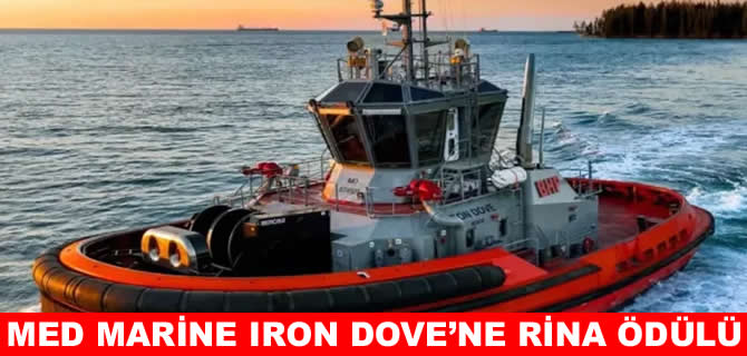 Med Marine’nin Iron Dove römorkörüne  RINA’dan ödül