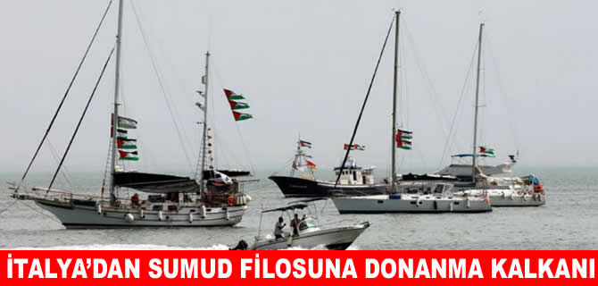 İtalya, Sumud Filosu'nu korumak için donanma fırkateyni gönderiyor