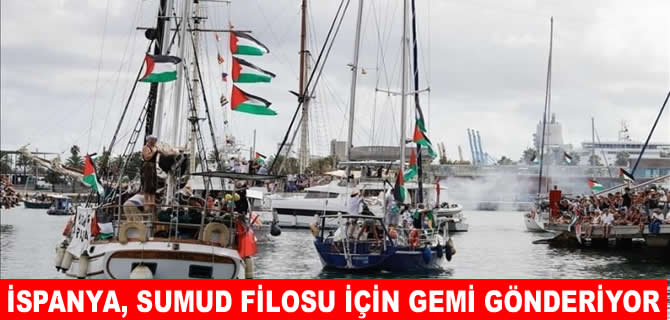 İtalya’dan sonra İspanya Sumud Filosu'na yardım için gemi gönderiyor