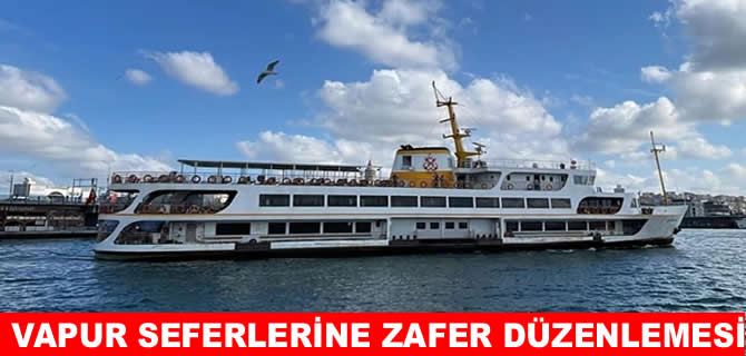 İstanbul’da vapur seferlerine Preveze Deniz Zaferi düzenlemesi