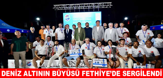 Deniz altının büyüsü Fethiye’de sergilendi: Ödüller sahiplerini buldu