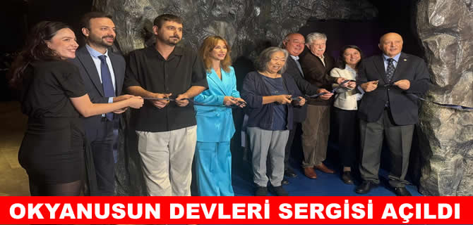 Deniz memelileri koleksiyonu “Okyanusun Devleri” sergisi açıldı