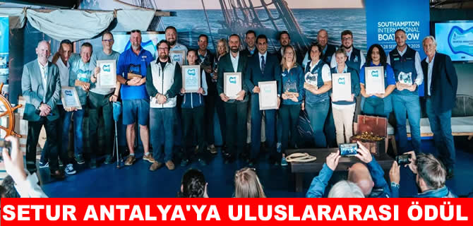 Setur Antalya Marina’ya ‘Yılın Uluslararası Marinası’ ödülü