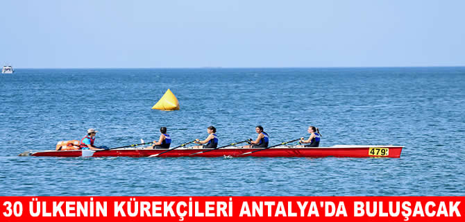 Avrupa Deniz Küreği ve Sahil Şampiyonası Antalya'da yapılacak