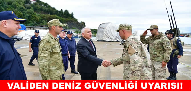 Trabzon'da balıkçıların bulduğu İDA  etkisiz hale getirildi