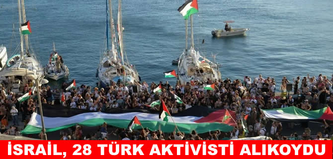 İsrail, Küresel Sumud Filosu'na müdahale etti! 222 aktivist alıkonuldu