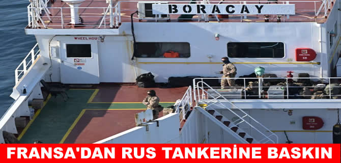 Fransız donanmasından, Rus tankerine baskın