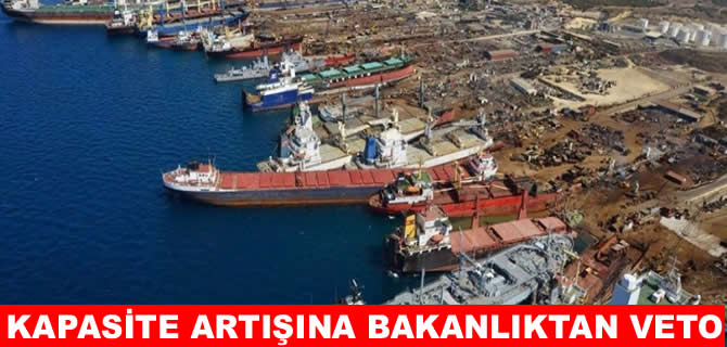 Aliağa gemi söküm tesislerinde kapasite artışında geri adım!
