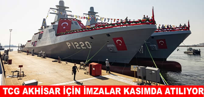 TCG Akhisar Kasım’ra Romanya yolcusu
