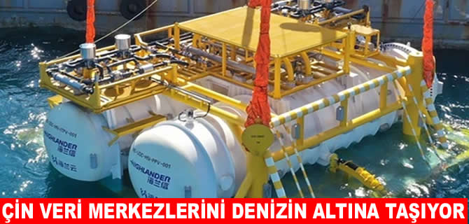 Çin’de  veri merkezleri denizin altına taşınıyor