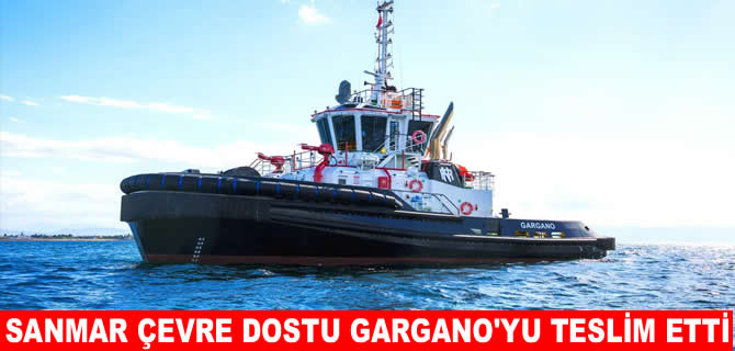 Sanmar'dan Rimorchiatori Napoletani'ye çevre dostu güç: GARGANO hizmette