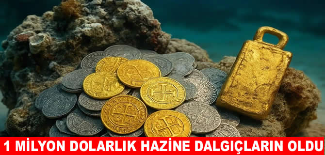 300 yıllık hazine dalgıçların oldu: Değeri 1 milyon dolar