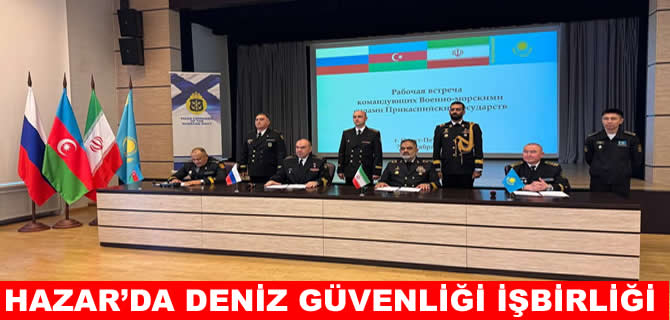 Hazar Denizi’ne kıyıdaş ülkeler işbirliği belgesi imzaladı