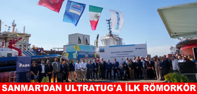 Sanmar, Ultratug'a ilk römorkörünü teslim etti