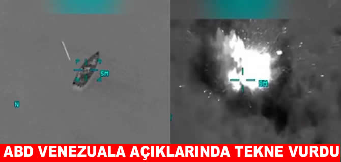 ABD, Venezuela açıklarında tekne vurdu: Altı ölü