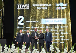 Sirena Marine ‘İnovasyon Sonuçları’ kategorisinde ikinci oldu