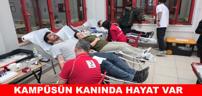 BEUN Denizcilik Fakültesi’nde kan bağışı etkinliği