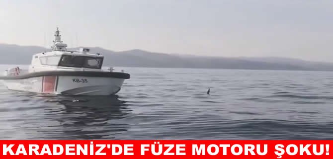 Karadeniz Ereğli’de denizde şüpheli cisim!