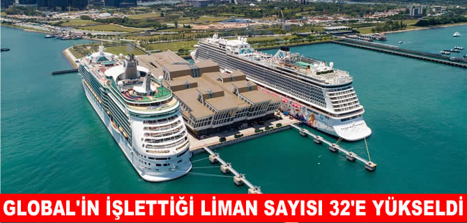 Global’in dünyada işlettiği liman sayısı 32’ye yükseldi