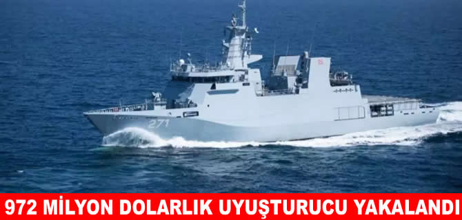 Umman Denizi'nde dev uyuşturucu operasyonu!