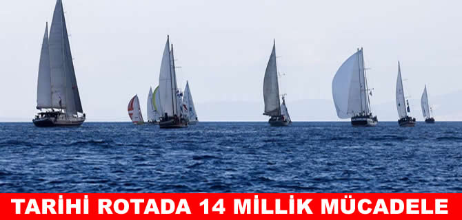 The Bodrum Cup’da tarihi rotada 14 millik mücadele
