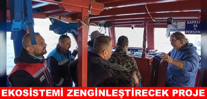 Saroz Körfezi'ne yapay resifler için yer belirlendi