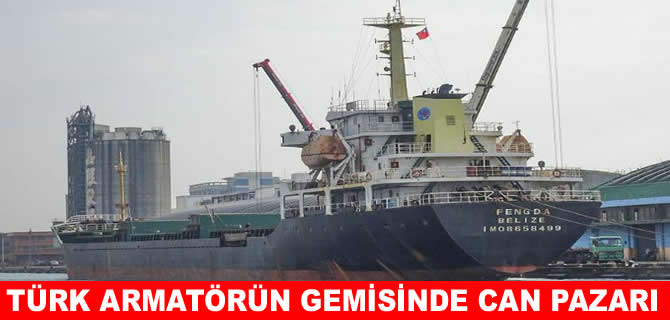 Sri Lanka’da Türk armatöre ait gemide can pazarı