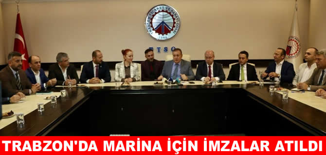 Trabzon’da marina projesi için uluslararası işbirliği