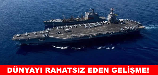 ABD, Karayipler'e Gerald G Ford uçak gemisini gönderdi