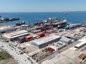 ‘Altınova Tersanesi'nde korkutan anlar!