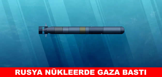 Rusya Poseidon nükleer insansız sualtı aracını test etti