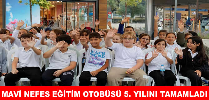 Mavi Nefes Eğitim Otobüsü 5 ylda binlerce kişiye ulaştı